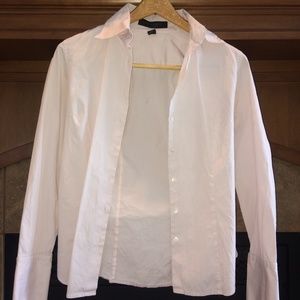 Express Design Studio - Pink Button Down - Size 4